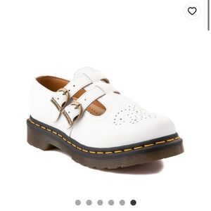 Womens Dr. Martens Mary Jane Casual Shoe - White 8065